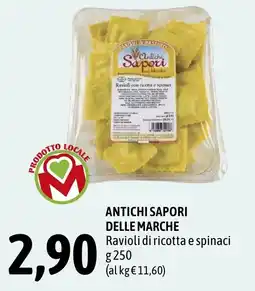 Madis Antichi sapori delle marche ravioli di ricotta e spinaci offerta