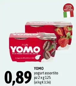 Madis Yomo yogurt offerta