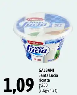 Madis Galbani santa lucia ricotta offerta