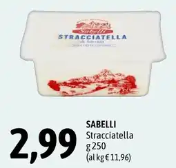 Madis Sabelli stracciatella offerta