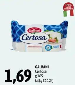 Madis Galbani certosa offerta