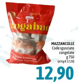Madis Mazzancolle code sgusciate congelate offerta