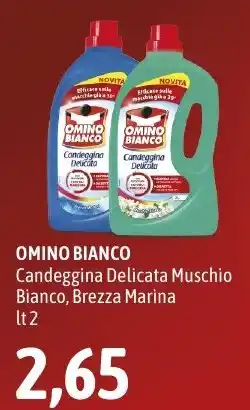 Madis Omino bianco candeggina delicata muschio bianco, brezza marina offerta