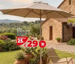 Conforama Full ombrellone offerta