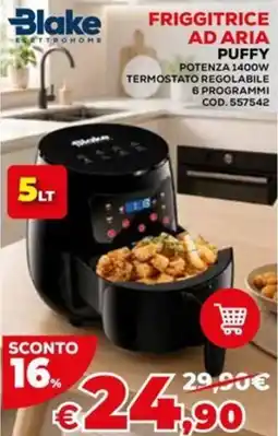 Conforama Blake friggitrice ad aria puffy offerta
