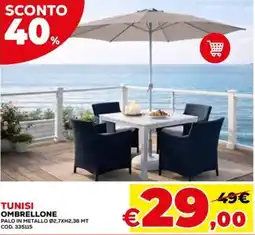 Conforama Tunisi ombrellone offerta
