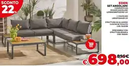 Conforama Eden set angolare offerta