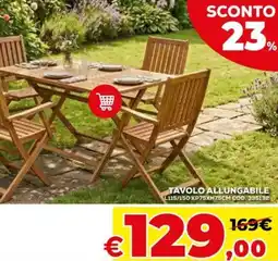 Conforama Tavolo allungabile offerta