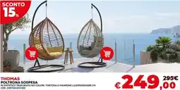 Conforama Thomas poltrona sospesa offerta