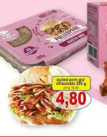 Pulled pork gia' sfilacciato