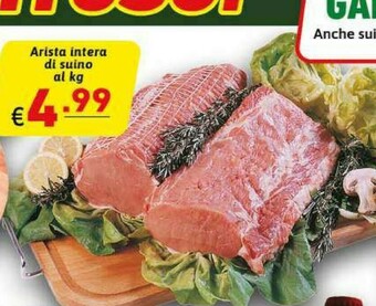 Arista intera di suino