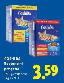 Lidl Coshida Bocconcini per gatto offerta