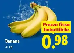 Lidl Banane offerta