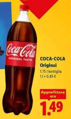Lidl COCA COLA Original offerta
