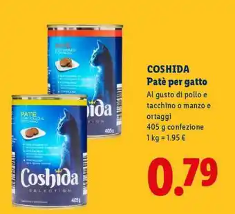 COSHIDA Patè per gatto