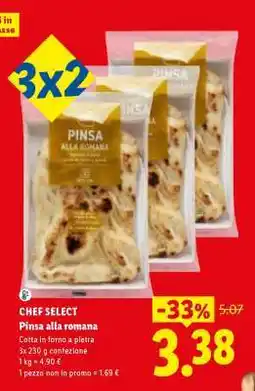 Lidl CHEF SELECT Pinsa alla romana offerta