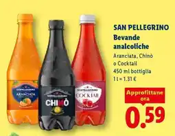 Lidl SAN PELLEGRINO Bevande analcoliche offerta