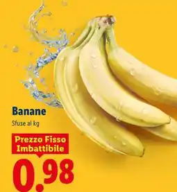 Lidl Banane offerta