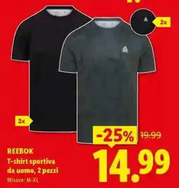 Lidl Reebok offerta