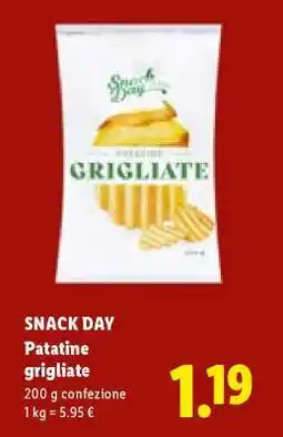 Lidl Snack Day Patatine grigliate offerta