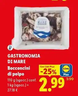Lidl Bocconcini di polpo offerta