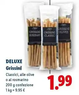 Lidl DELUXE Grissini offerta