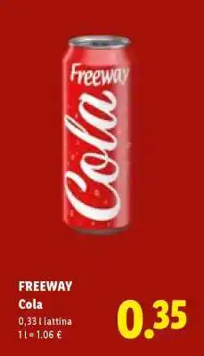 Lidl Freeway Cola offerta