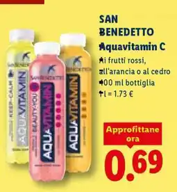 Lidl SAN BENEDETTO Aquavitamin C offerta