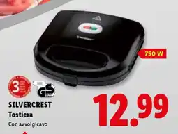 Lidl SILVERCREST Tostiera offerta