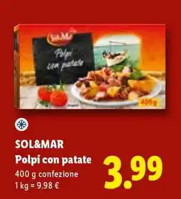 Lidl Sol&Mar Polpi con patate offerta