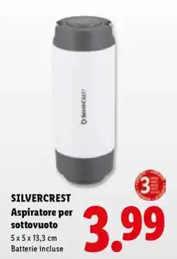 Lidl SILVERCREST Aspiratore per sottovuoto offerta