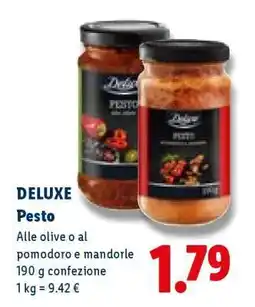 Lidl Deluxe Pesto offerta