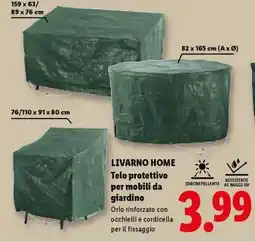 Lidl LIVARNO home Telo protettivo per mobili da giardino offerta