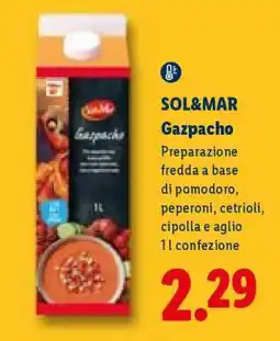 Lidl Sol&Mar Gazpacho offerta