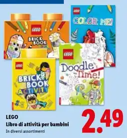 Lidl LEGO Libro di attività per bambini offerta