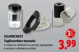 Lidl SILVERCREST Tagliaverdure manuale offerta
