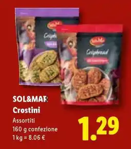 Lidl Sol&Mar Crostini offerta
