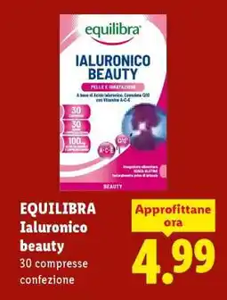 Lidl Equilibra Ialuronico Beauty offerta