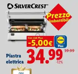 Lidl Piastra elettrica offerta