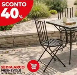 Conforama Sedia arco pieghevole offerta