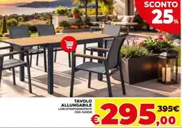 Conforama Tavolo allungabile offerta