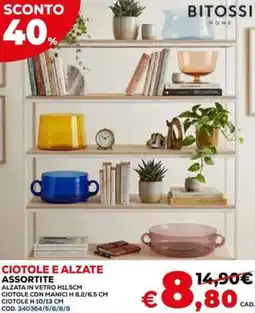 Conforama Bitossi ciotole e alzate offerta