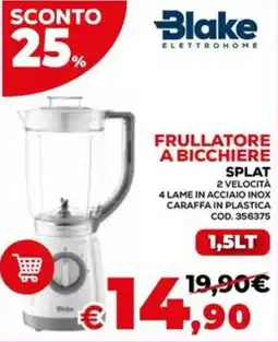 Conforama Blake frullatore a bicchiere splat offerta