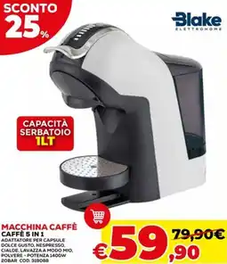 Conforama Blake macchina caffè caffè 5 in 1 offerta