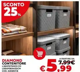 Conforama Diamond contenitore offerta