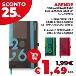 Conforama Agende giornaliera grande offerta