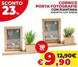 Conforama Cornice porta fotografie con piantana offerta