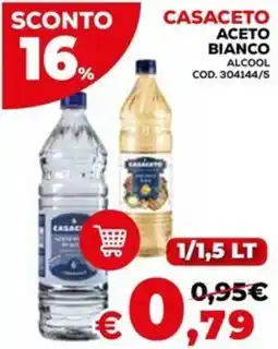 Conforama Casaceto aceto bianco offerta