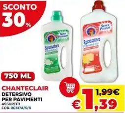 Conforama Chanteclair detersivo per pavimenti offerta