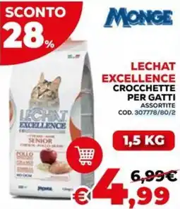 Conforama Monge lechat excellence crocchette per gatti offerta